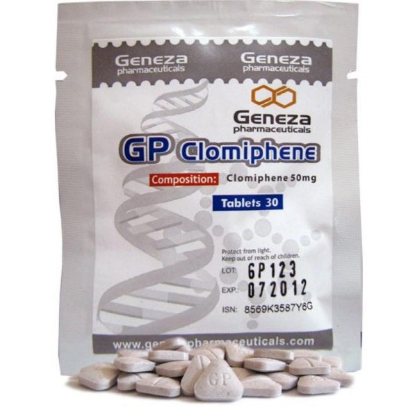 Clomiphene 50 mg Geneza Pharmaceuticals